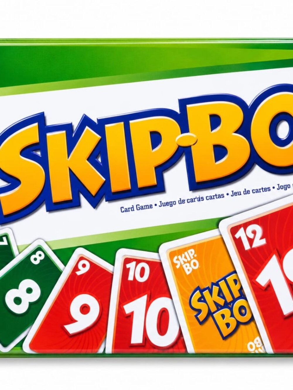 Mattel Skip-Bo Card Game 162 Cards Storage Tin 2-6 Player New
